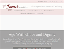 Tablet Screenshot of faenziassociates.com